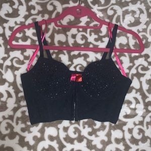 Navy Bustier